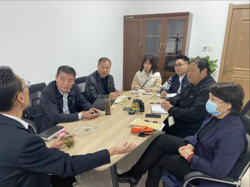 筑牢安全防線，沖刺年度目標(biāo)--集團(tuán)公司領(lǐng)導(dǎo)到泰弘公司、榮弘公司 檢查指導(dǎo)工作