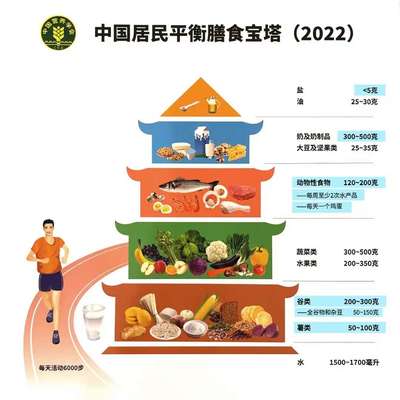 中国居民膳食指南(2022) 平衡膳食准则八条